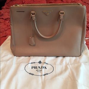 Prada Large Cammeo Saffiano Leather Tote